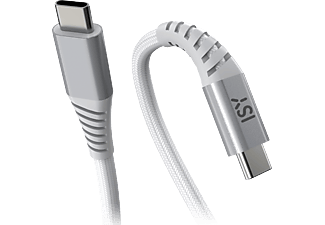 ISY ICN-5000-WT-CC - Câble USB-C vers USB-C 5 Gb/s (Blanc)