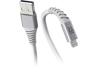 ISY ICN-5000-WT-AL - Câble USB-A vers Lightning (Blanc)