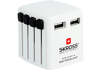 SKROSS World USB Charger - Caricatore USB (Bianco)