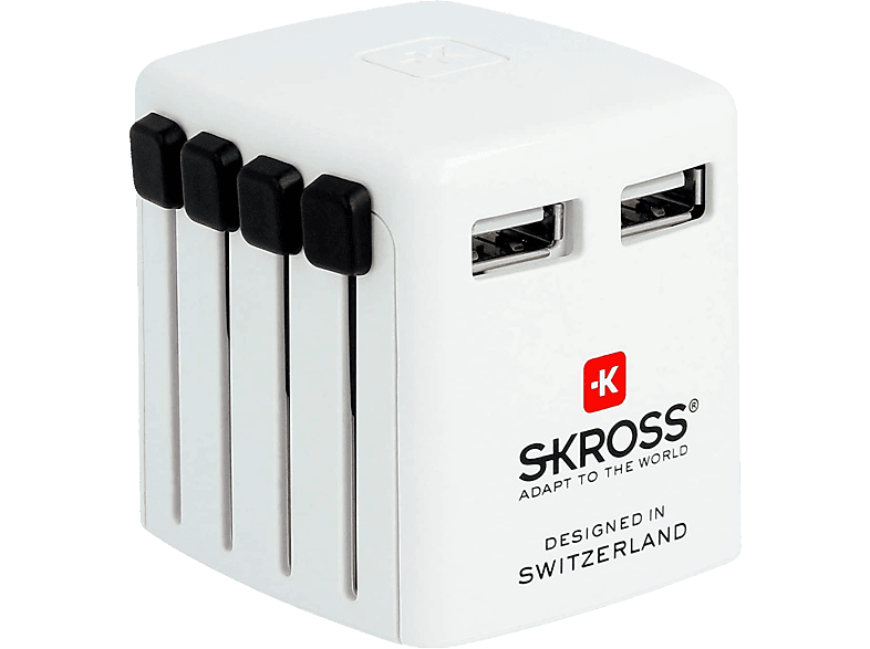 SKROSS World USB Charger - USB-Ladegerät (Weiss)