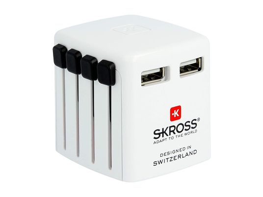SKROSS World USB Charger - Chargeur USB (Blanc)