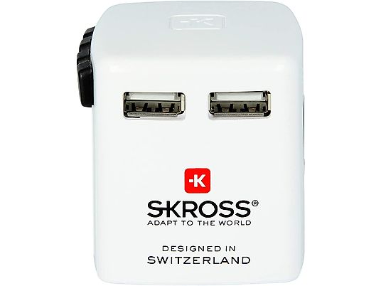 SKROSS World USB Charger - USB-Ladegerät (Weiss)