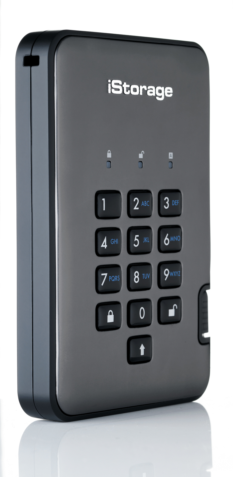 ISTORAGE DISKASHUR PRO2 SSD 4TB, iStorage, Grau
