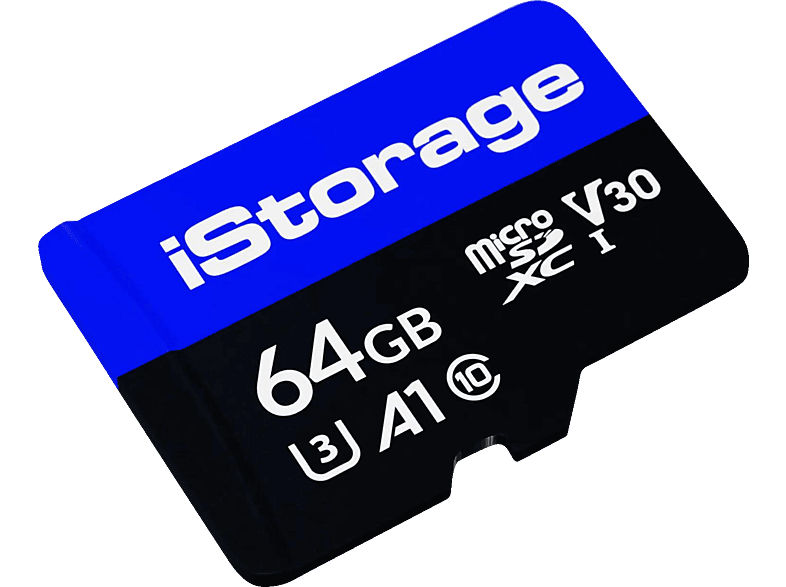 ISTORAGE microSD-Karte 64 GB, iStorage, datashur SD, Mehrfarbig