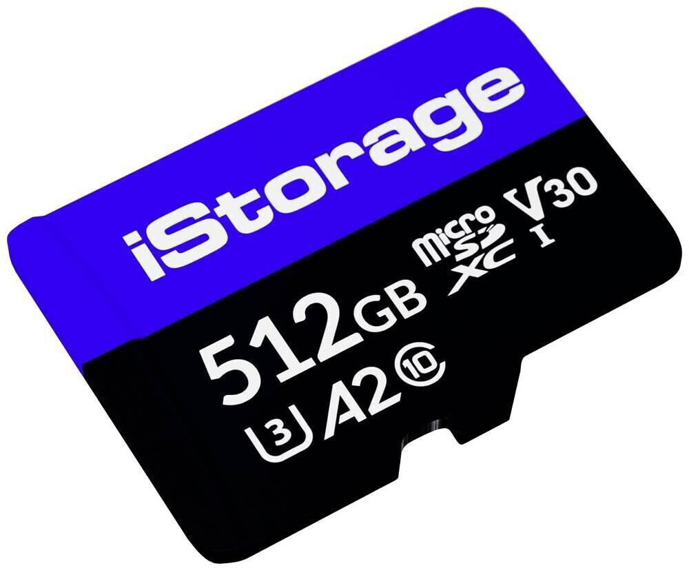 SD, GB, 512 ISTORAGE iStorage, datashur microSD-Karte Mehrfarbig