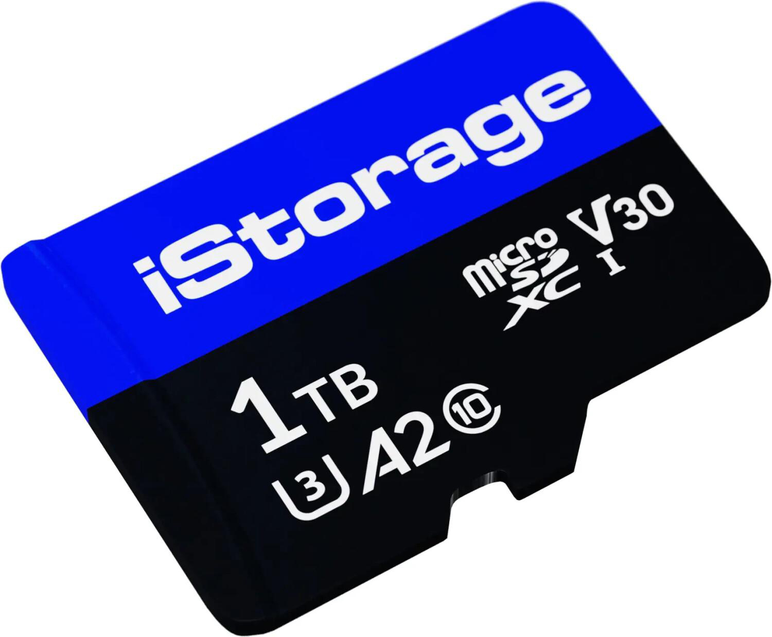 ISTORAGE microSD-Karte TB, 1 iStorage, Mehrfarbig SD, datashur