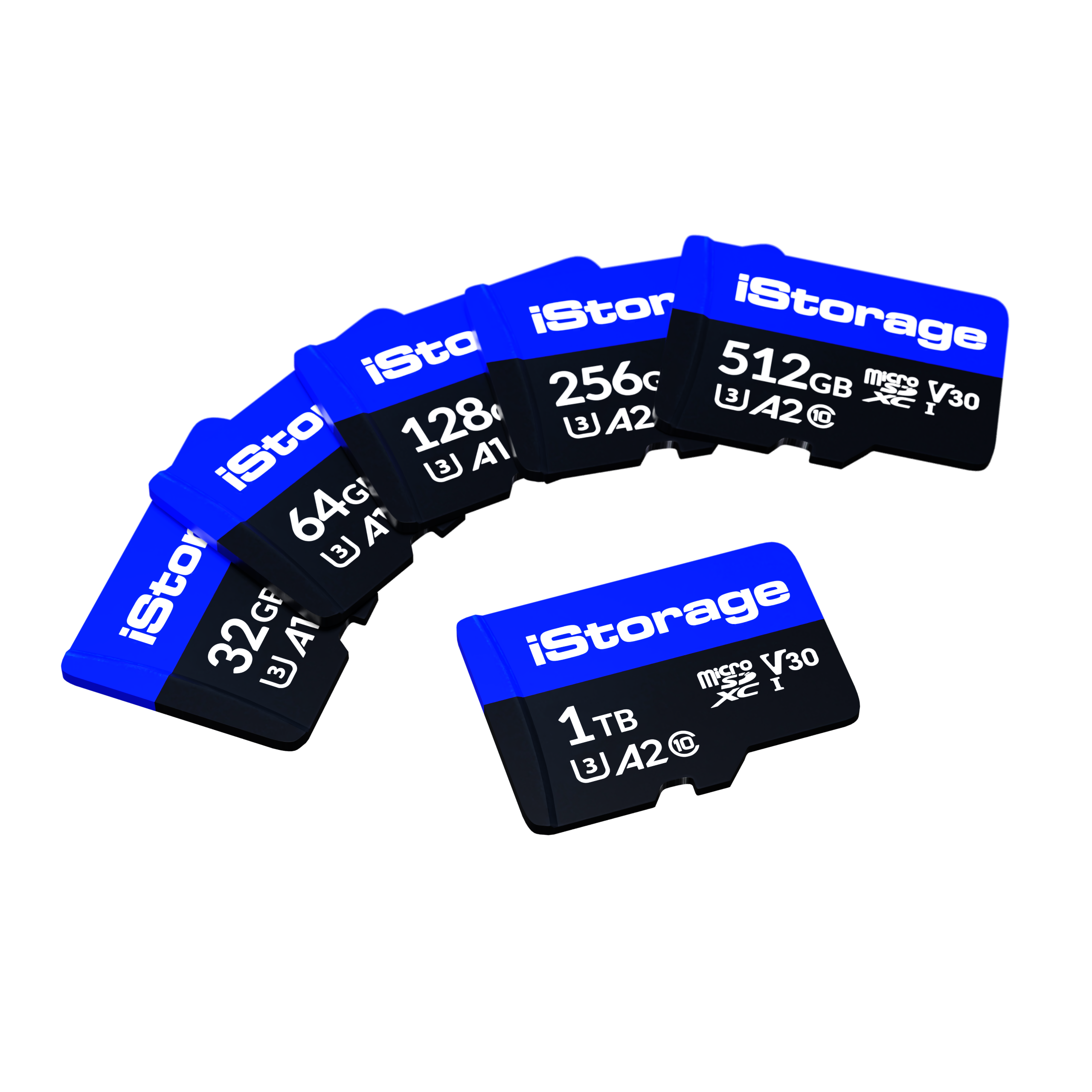 ISTORAGE microSD-Karte TB, 1 iStorage, Mehrfarbig SD, datashur