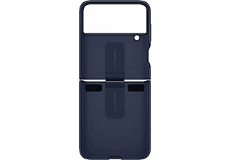 Funda - Samsung, Para Galaxy Z Flip4, De silicona con anillo, Plegable, Navy