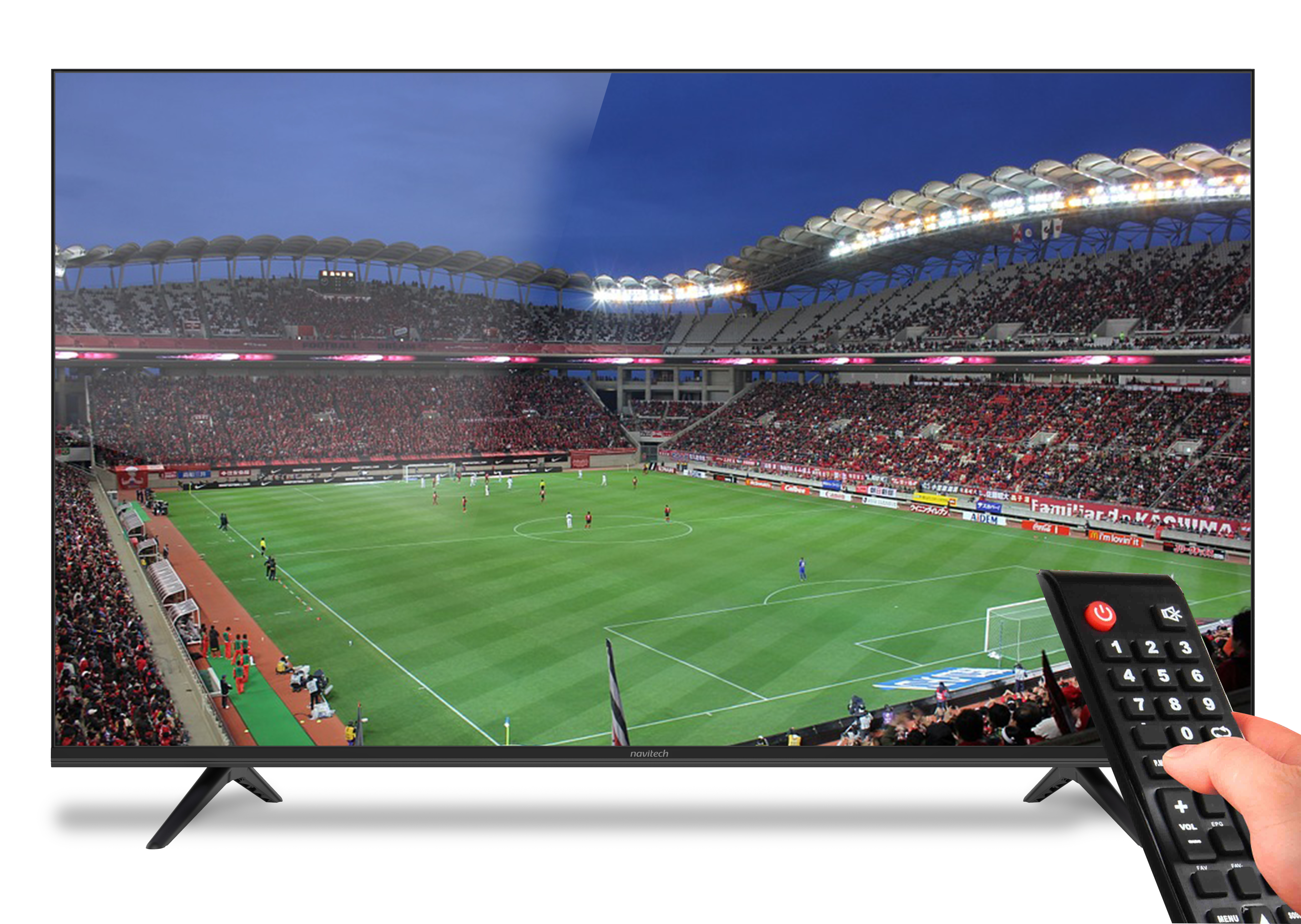 NAVITECH LDS-5535 55" 140 Ekran Smart Android UHD 4K LED TV Siyah
