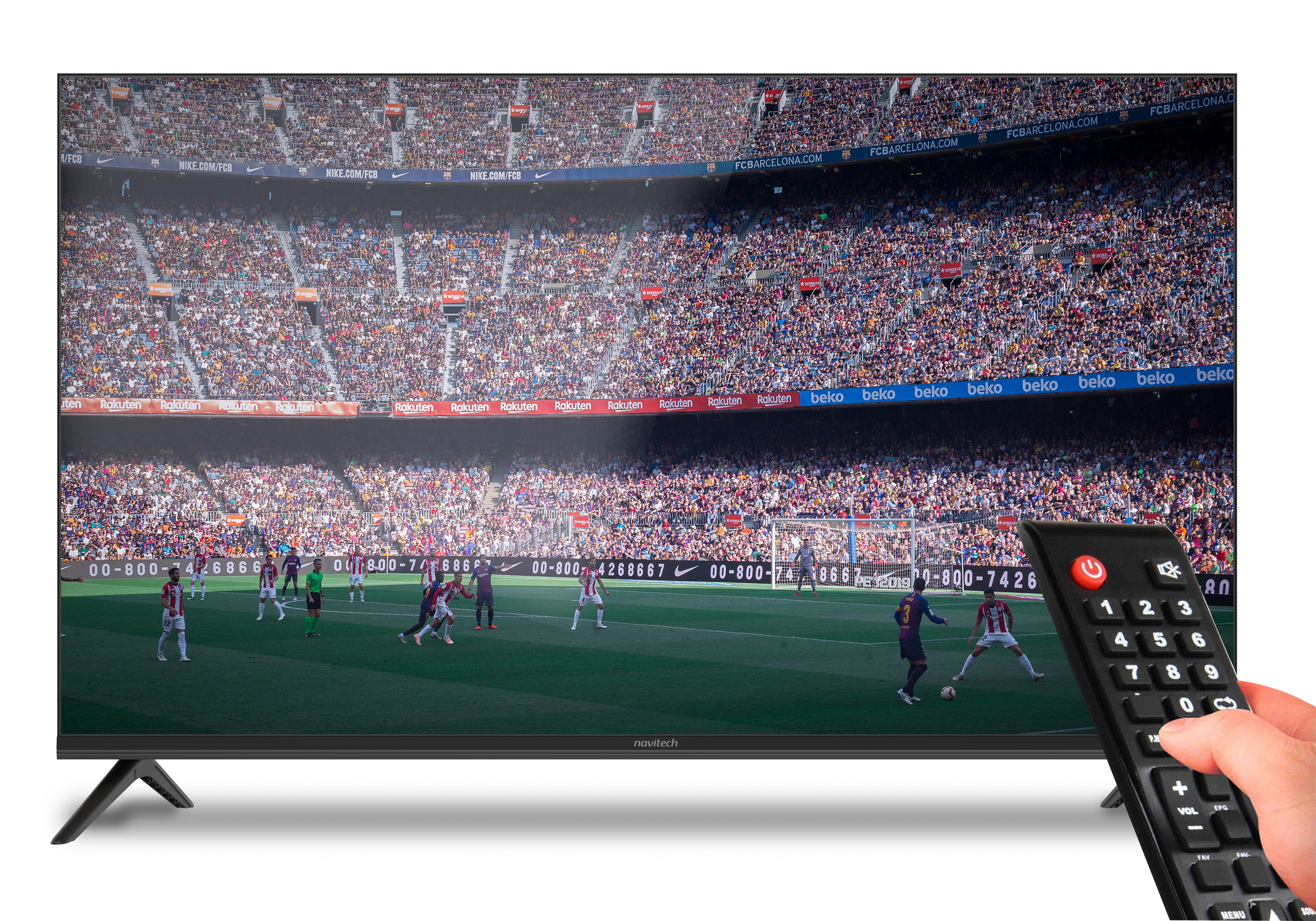 NAVITECH LDS-50109 50" 127 Ekran Smart Android 4K UHD LED TV Siyah