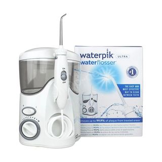 Irrigador - Waterpik Ultra WP-100, 10 ajustes de presión, Rotación 360º, Ideal implantes