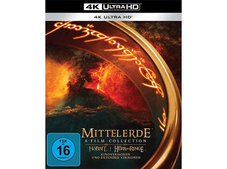 Mittelerde Gesamtbox 4K Ultra HD Blu-ray (FSK: 16)