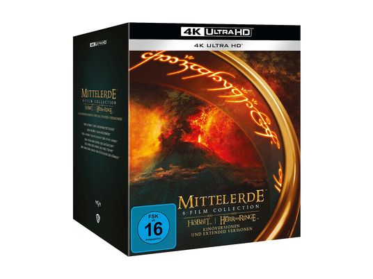Mittelerde Gesamtbox 4K Ultra HD Blu-ray