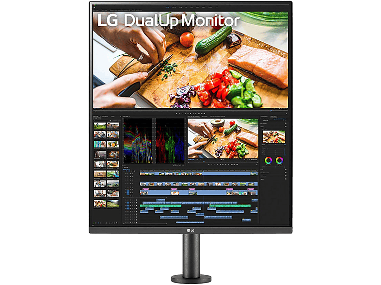 LG 28MQ780-B DUAL-UP 27,6'' Sík QHD 60 Hz 16:18 IPS LED Monitor