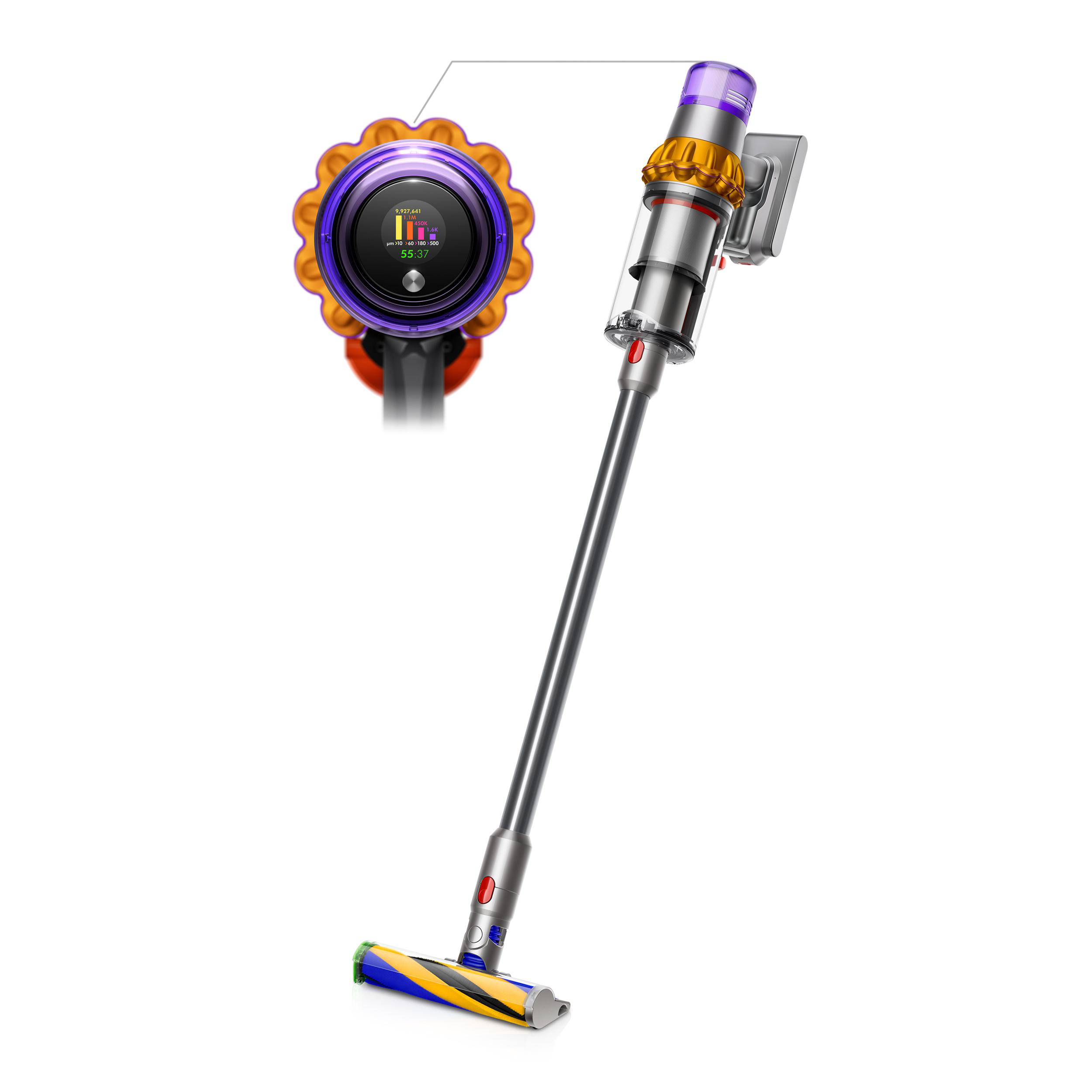DYSON V15 Detect Absolute (2022) Vezeték nélküli porszívó