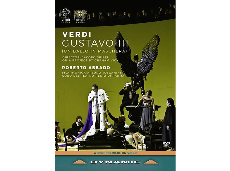 Various Artists, Filarmonica Arturo Toscanini - Orchestra Rapsody, Coro Del Teatro Regio Di Parma - Verdi: Gustavo III  - (DVD)