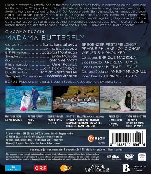 Ismatullaeva/Stroppa/Mazzola/Wiener Symphoniker/+ - Madama Butterfly  - (Blu-ray)