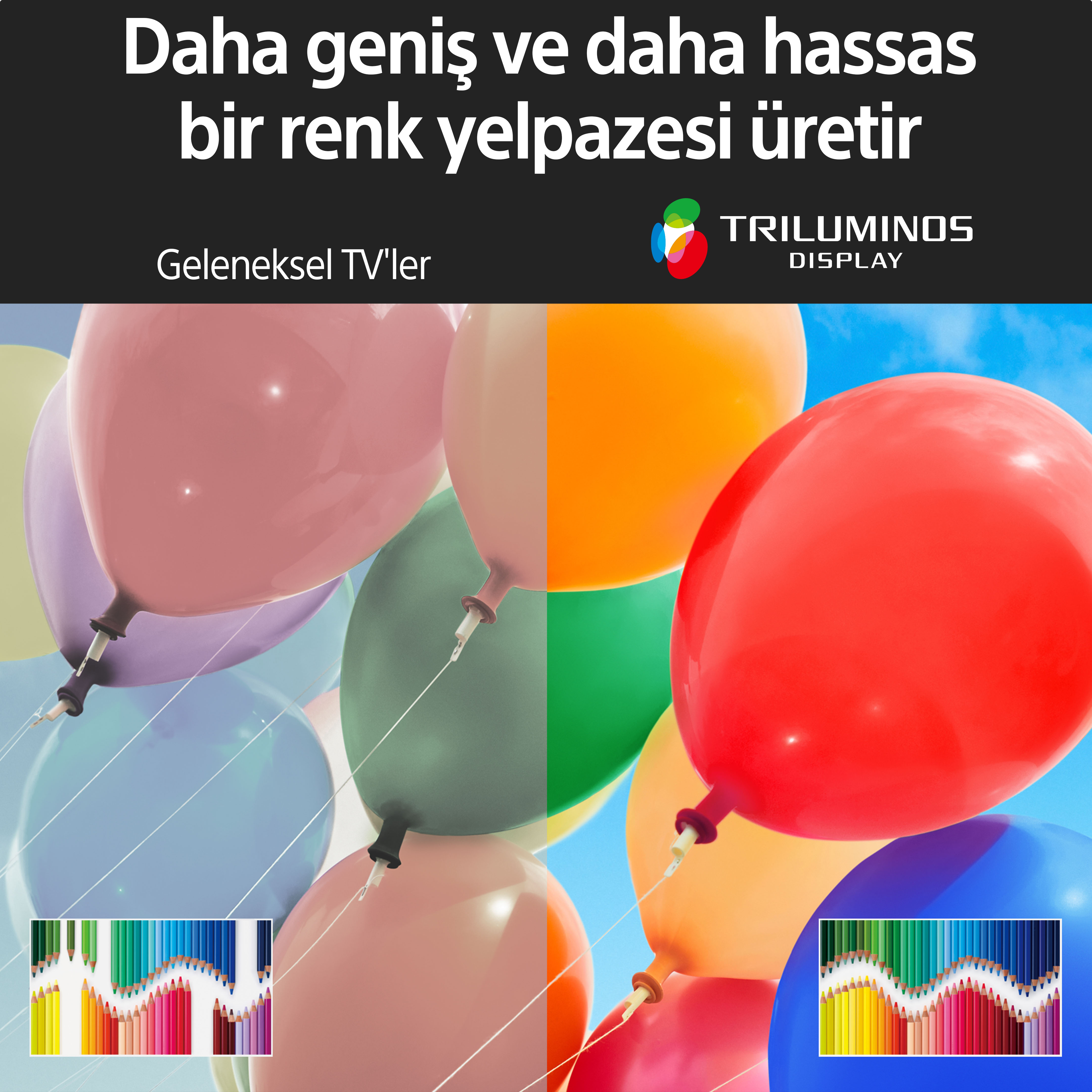 SONY BRAVIA KD50X72K 50'' 126 Ekran Uydu Alıcılı Android Smart 4K Ultra HD LED TV