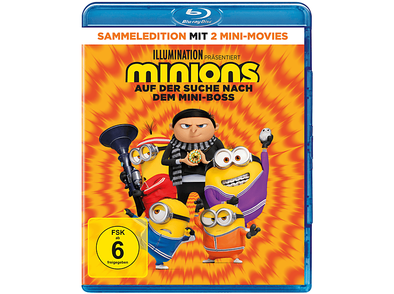 Minions 2 - Auf der Suche nach dem Mini-Boss Blu-ray (FSK: 6)