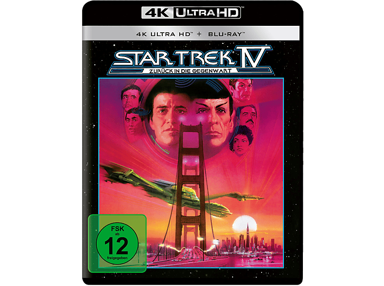die Blu-ray + Blu-ray HD Star Gegenwart Zurück 4K - in Trek IV Ultra