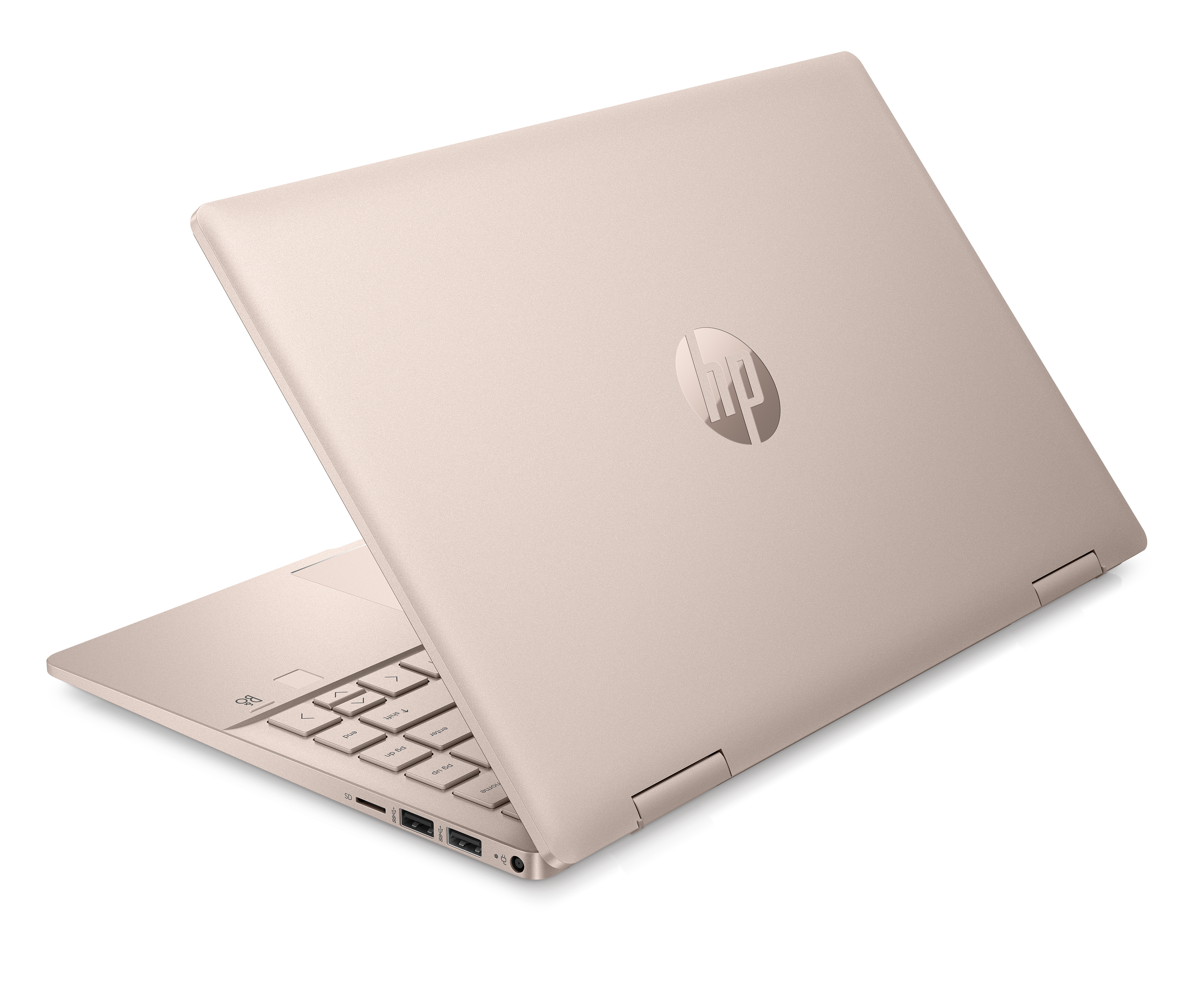 HP Pavilion x360 RAM, 14 Touchscreen, Windows Xe, 16 Roségold TB Bit) Home Core™ 11 1 (64 mit Intel®, i7 Prozessor, Intel® Convertible, GB Iris® Display 14-ek0375ng, Zoll SSD