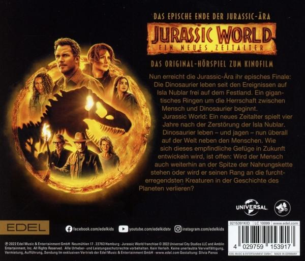 - (CD) Hörspiel - Jurassic 3.Kinofilm World zum