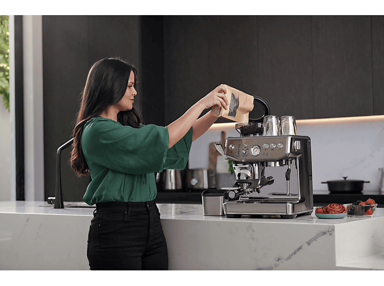 Thumbnail - SAGE SES 876 BSS The Impress Espressomaschine Brushed Stainless Steel