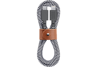 NATIVE UNION Belt - Cavo da USB-C a Lightning (zebra)