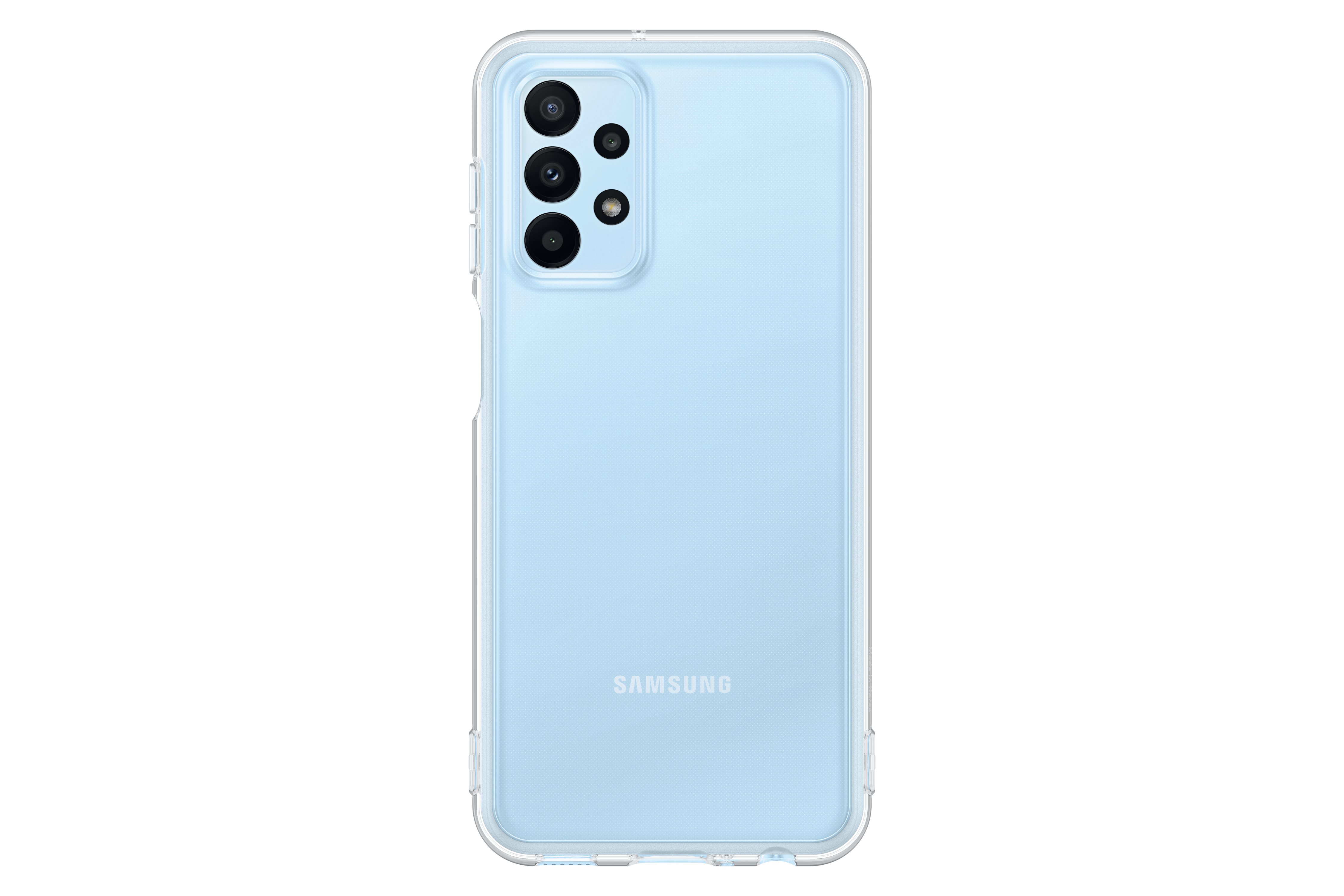 SAMSUNG Backcover, Samsung, Soft A23, EF-QA235TTEGWW Galaxy Transparent Clear,