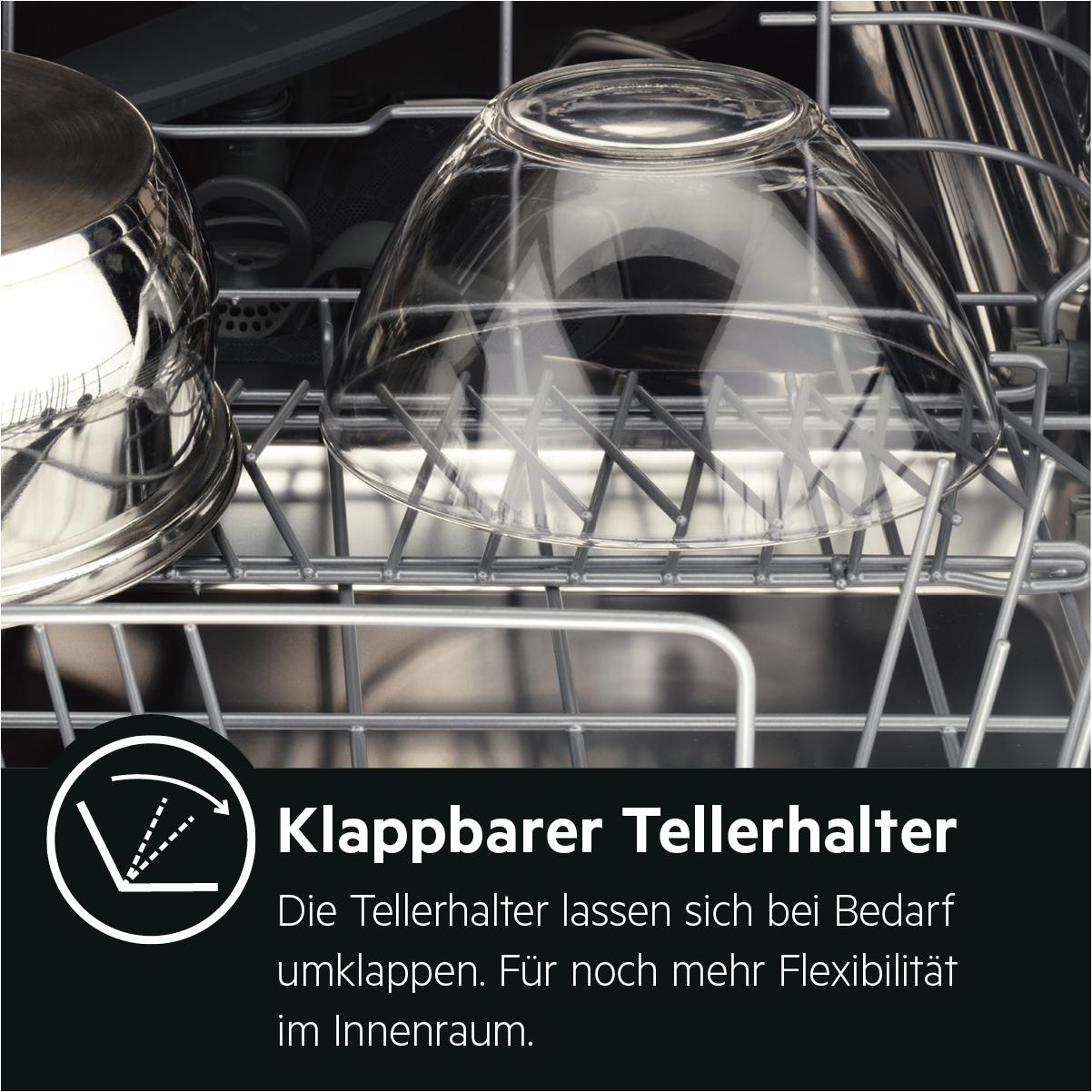 AEG FFB53600ZW Geschirrspüler (Standgerät, 600 mm breit, 46 dB (A), D)