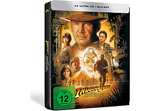 Indiana Jones und das Königreich des Kristallschädels Limitierte Steelbook Edition 4K Ultra HD Blu-ray