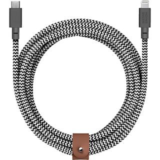 NATIVE UNION Belt - USB-C auf Lightning Kabel (Zebra)