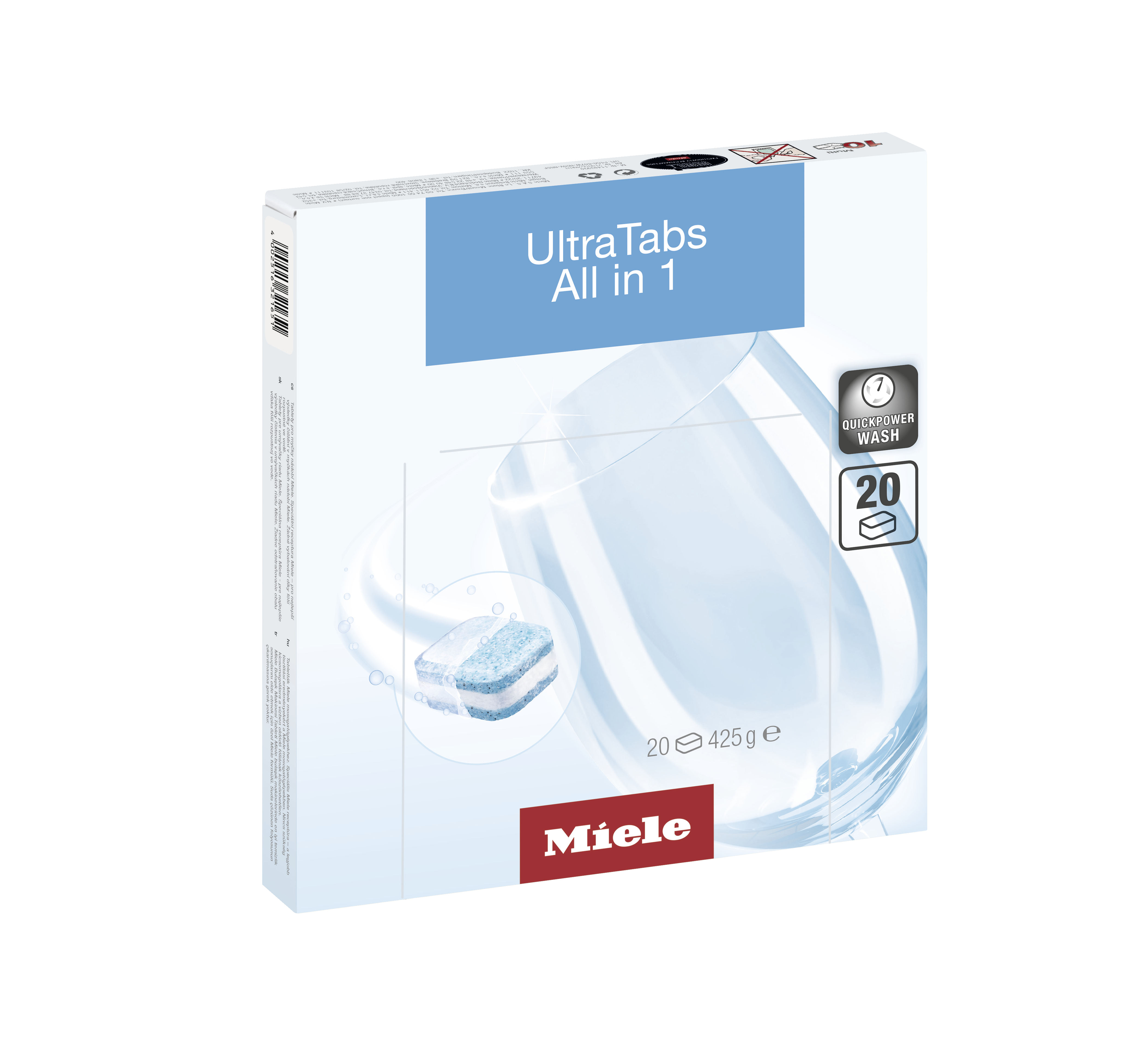 MIELE UltraTabs Power vaatwastabletten 20 stuks