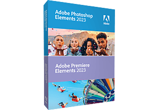 Adobe Photoshop Elements &  Adobe Premiere Elements 2023 - PC/MAC - Tedesco
