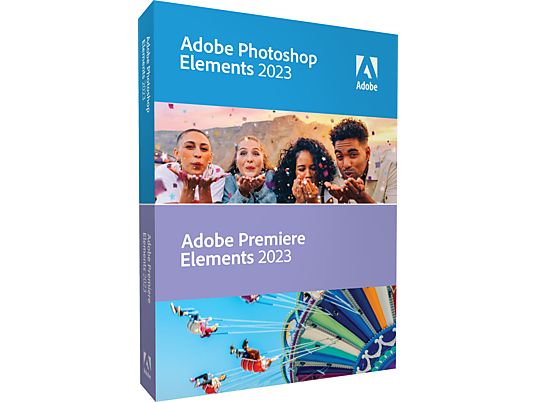 Adobe Photoshop Elements &  Adobe Premiere Elements 2023 - PC/MAC - Italienisch