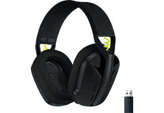 LOGITECH G435 - Casque de jeu, Noir et jaune fluo