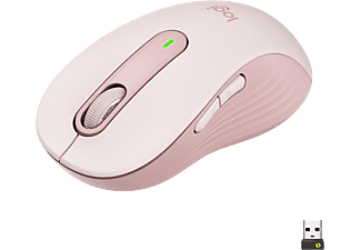 LOGITECH Signature M650 Large - Kabellose Maus (Rose)