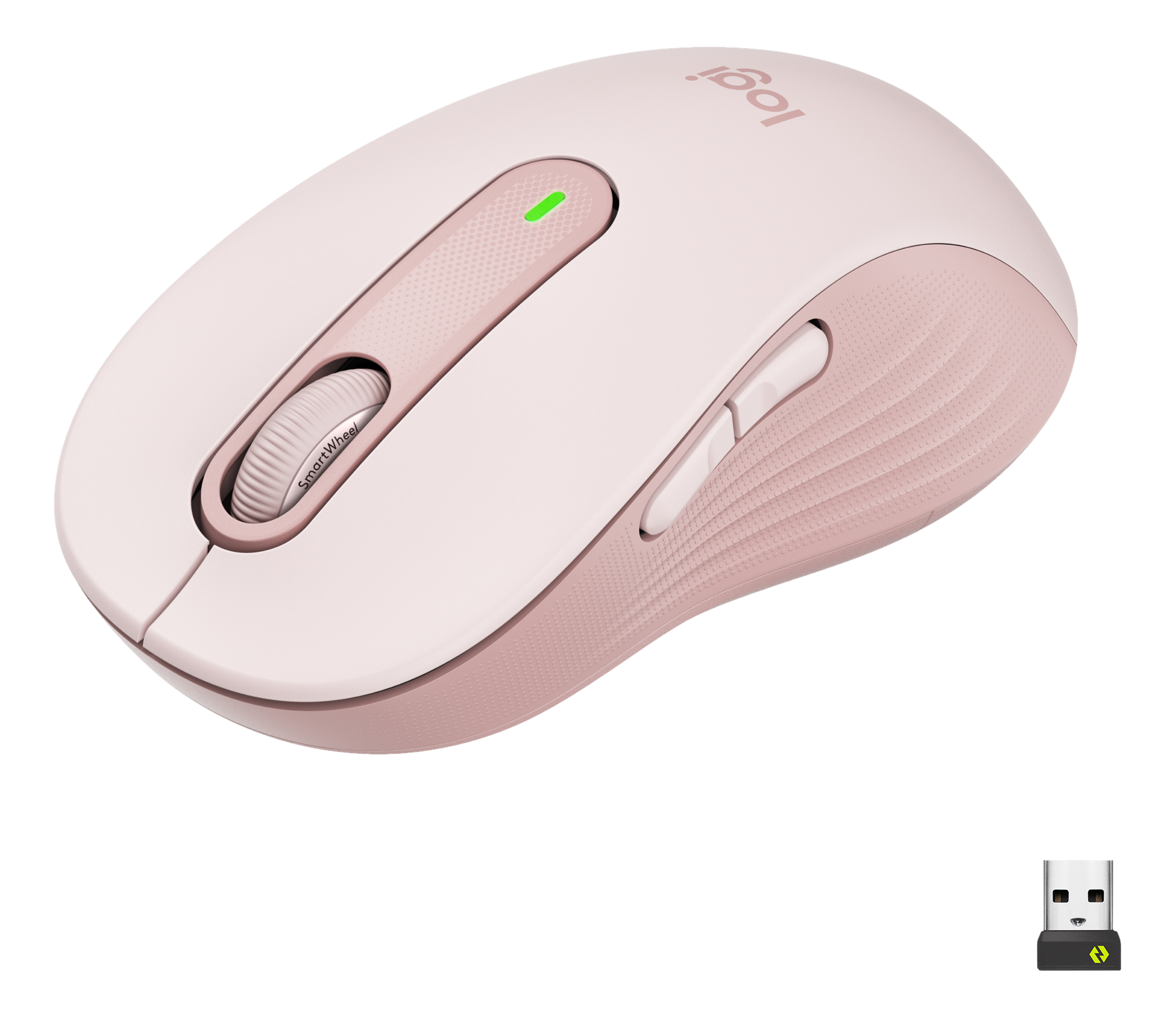 LOGITECH Signature M650 Large - Mouse senza fili (rosé)