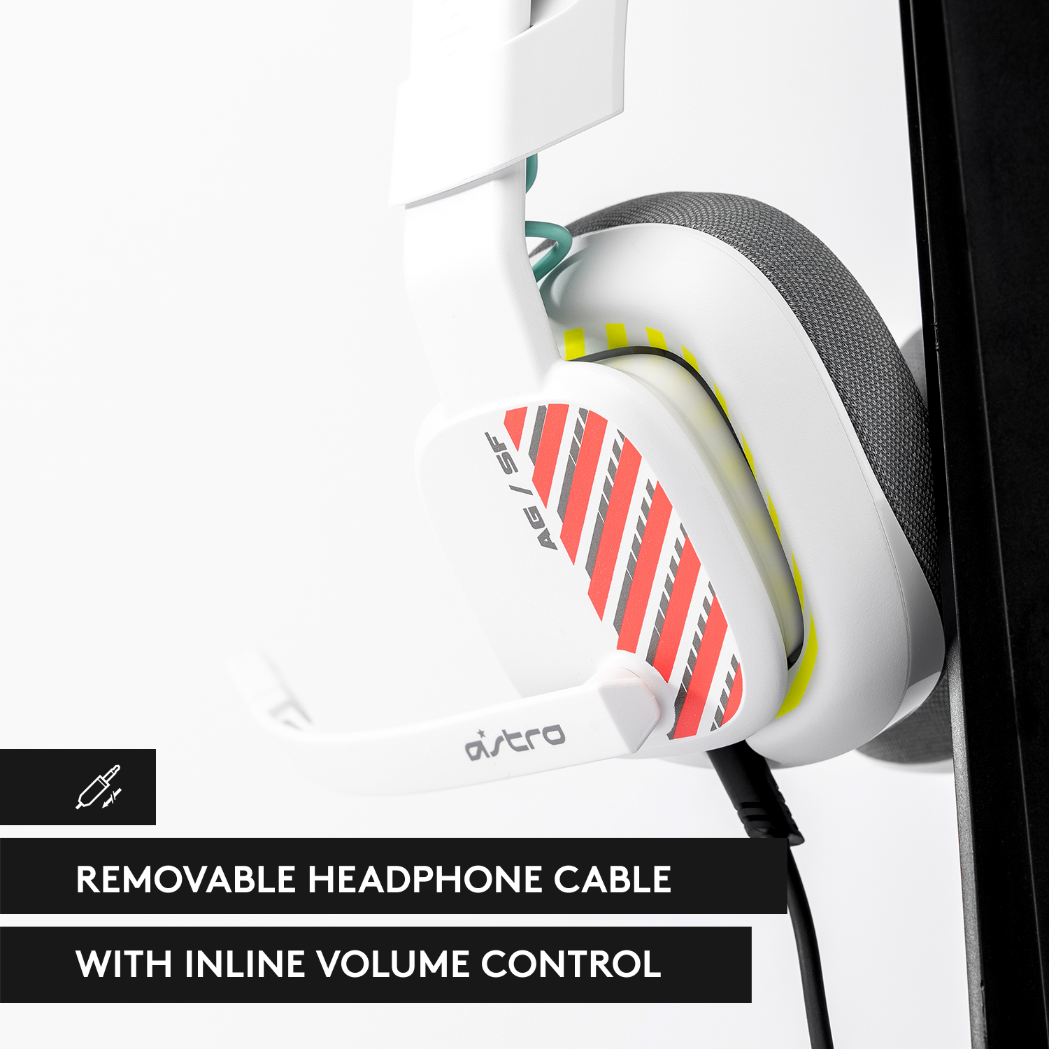 ASTRO GAMING A10 - Gaming Headset, Weiss