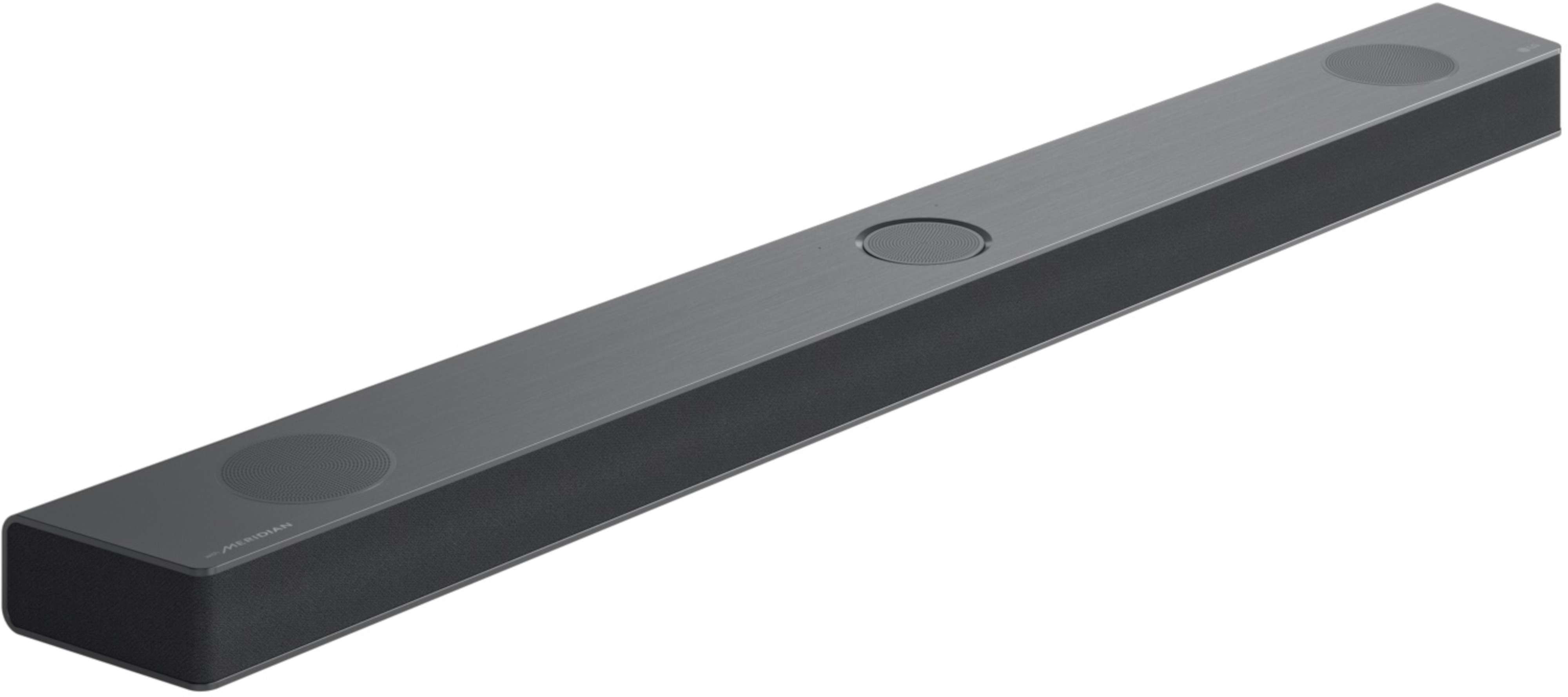 Steel LG DS95QR, Dark Soundbar, Silver