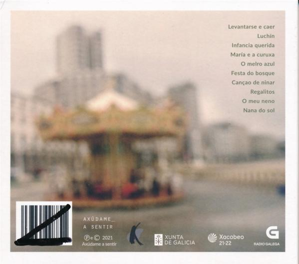 CD-Cover mit Karussell im Hintergrund.
