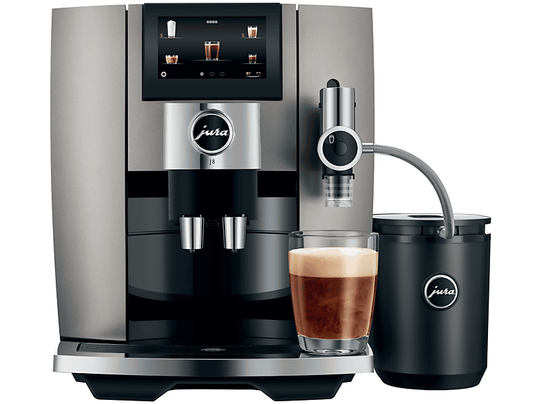JURA J8 (EA) Kaffeevollautomat Midnight Silver