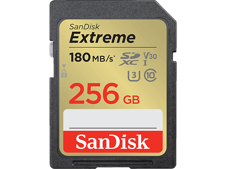 SanDisk Extreme SDXC 256 GB