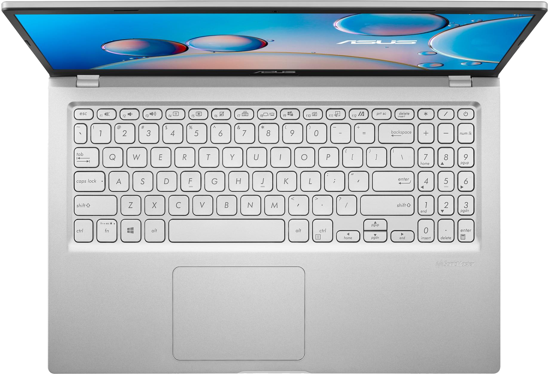 ASUS X515EA-EJ2372 Ezüst laptop (15,6" FHD/Core i5/8GB/256 GB SSD/DOS)