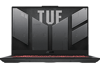 ASUS TUF Gaming A17 FA707RC-HX021 Szürke Gamer laptop (17,3" FHD/Ryzen7/8GB/512 GB SSD/RTX3050 4GB/DOS)