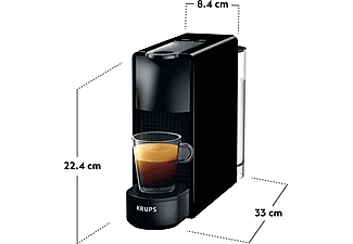 De gasten Honderd jaar fabriek KRUPS Nespresso XN1108 Essenza Mini Zwart kopen? | MediaMarkt