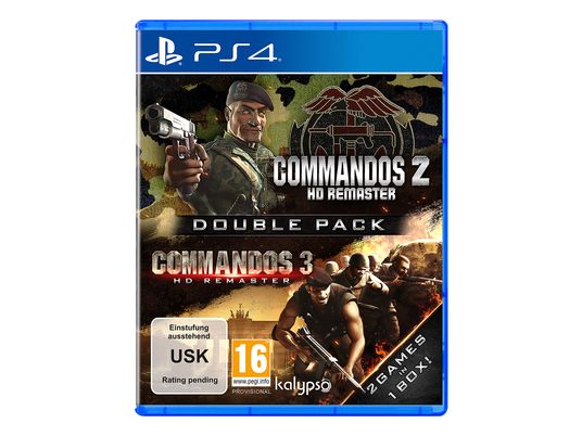 Commandos 2 & 3: HD Remaster - Double Pack  - PlayStation 4 - Tedesco