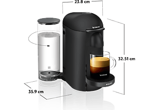 KRUPS Nespresso Vertuo Plus XN903N Mat Zwart