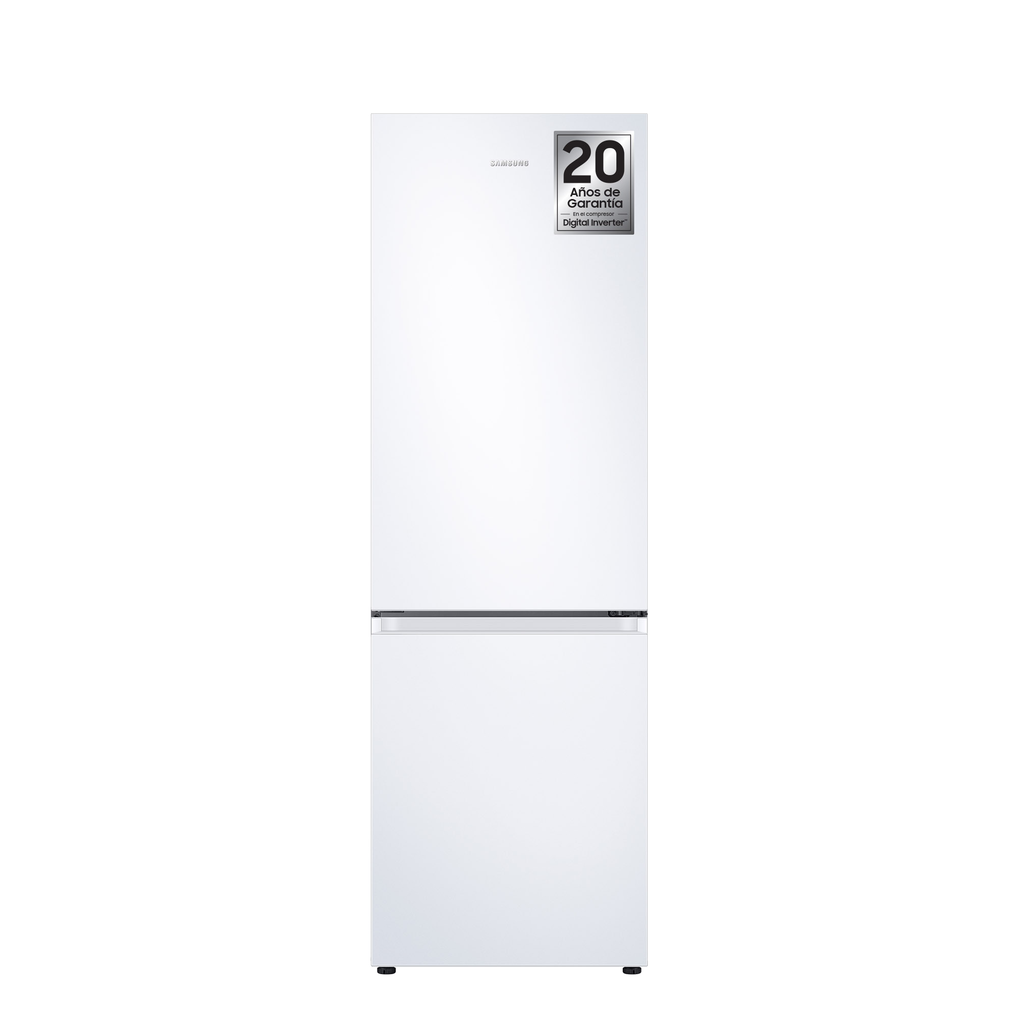 Frigorífico combi - Samsung RB34T600DWW/EF, 344 l, No Frost, 185 cm, 35 dB, Blanco