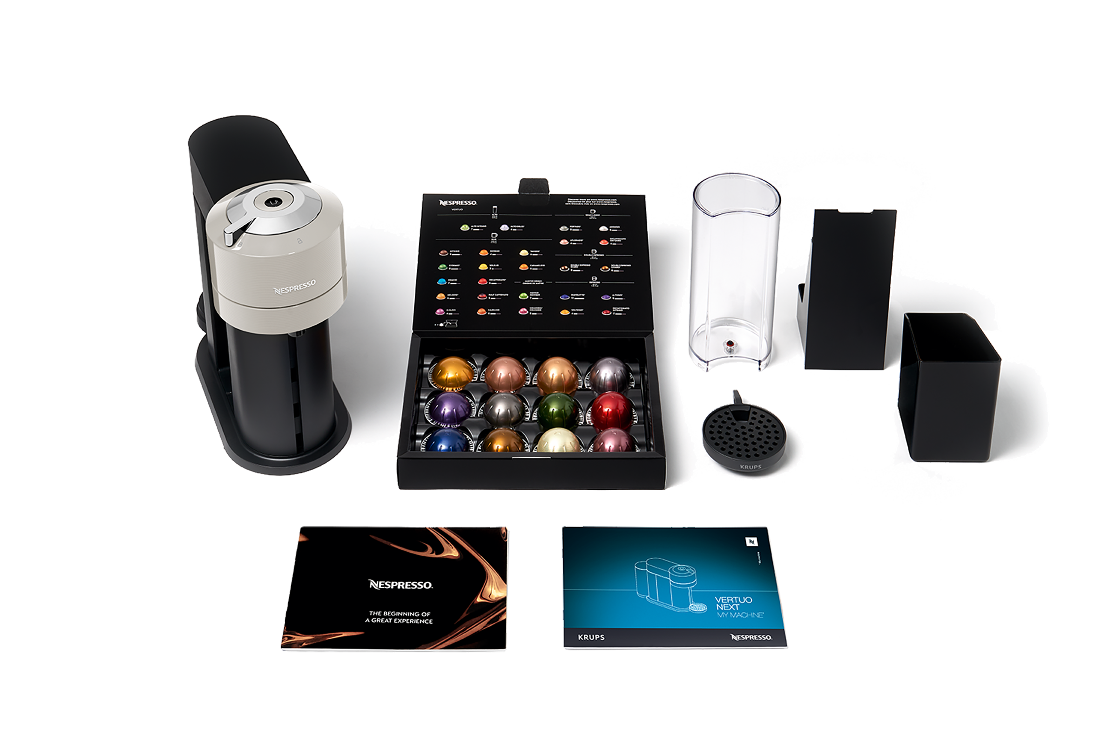 KRUPS Nespresso Vertuo Next XN910B Lichtgrijs